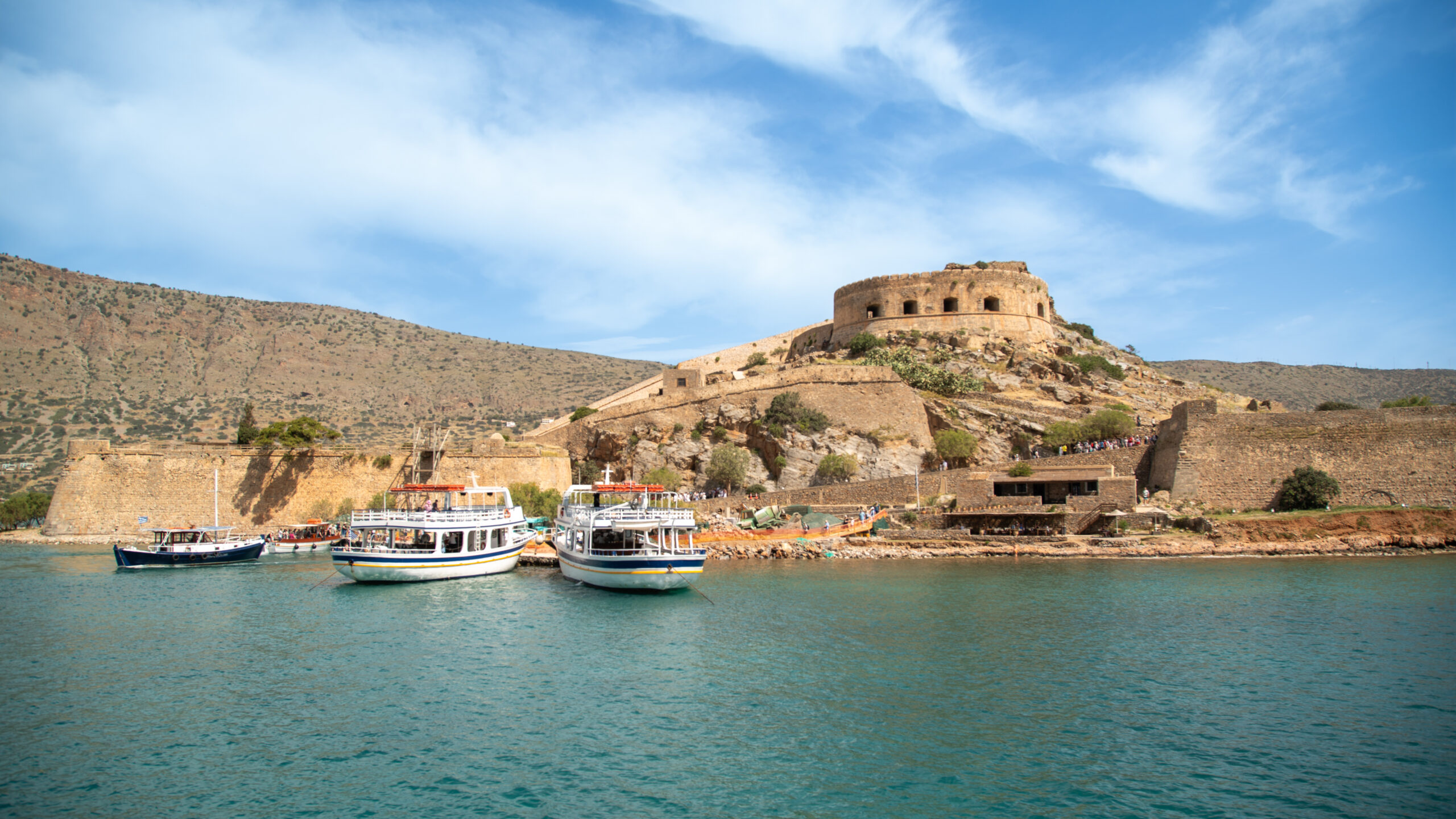 spinalonga island ancient lepra colony